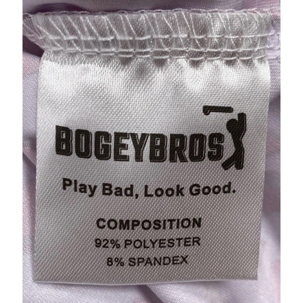 Bogey Bros Pink Taco AOP Polo Golf Shirt Men's 3XL Brand New - Picture 7 of 7